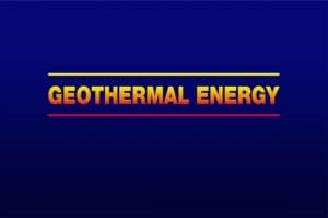 Γεωθερμική Ενέργεια