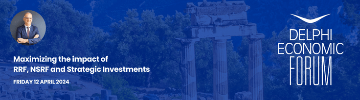 C.Vamvakas is speaking on maximizing the impact of investments incentives at the 9th Delphi Forum